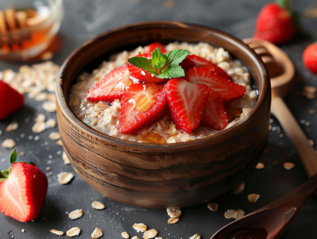 Recette Porridge Aux Flocons D Avoine Petit D Jeuner Sain Et Rapide