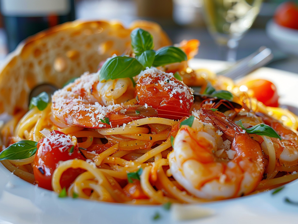 spaghetti fruits de mer