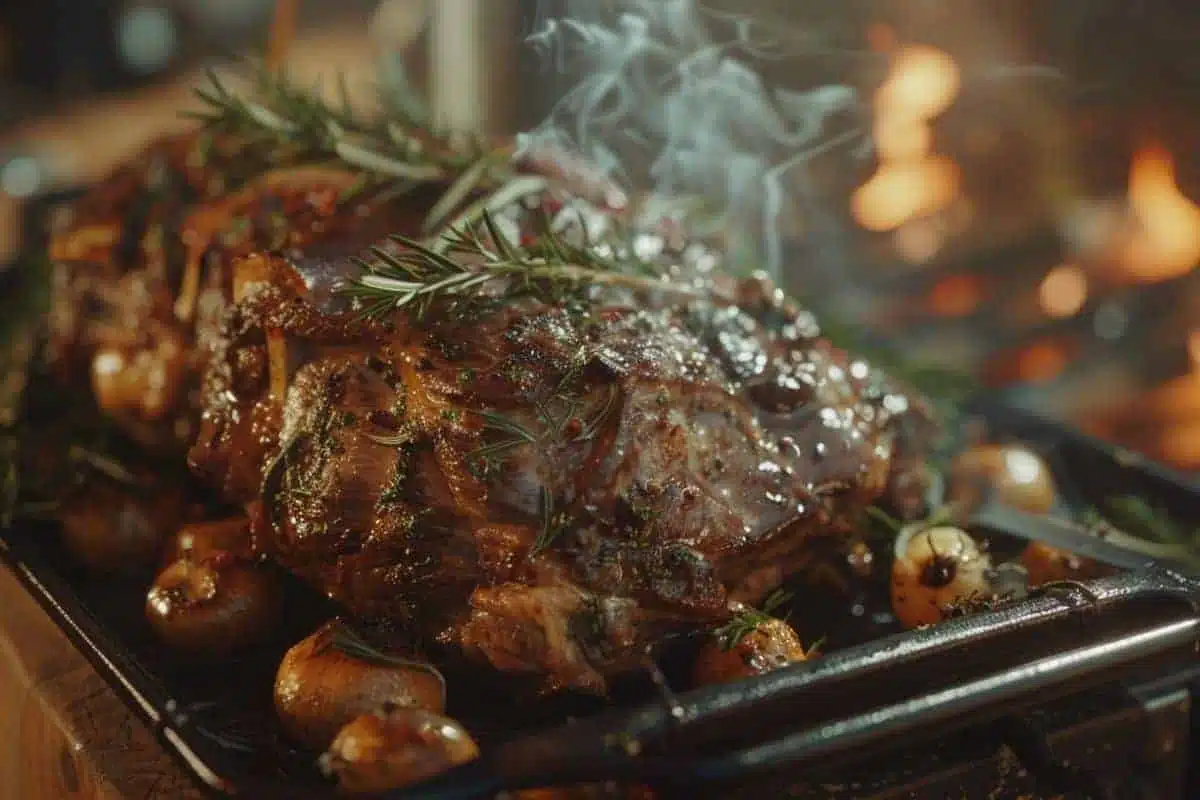 Maîtriser l'art de la cuisson lente pour une épaule d'agneau tendre et savoureuse